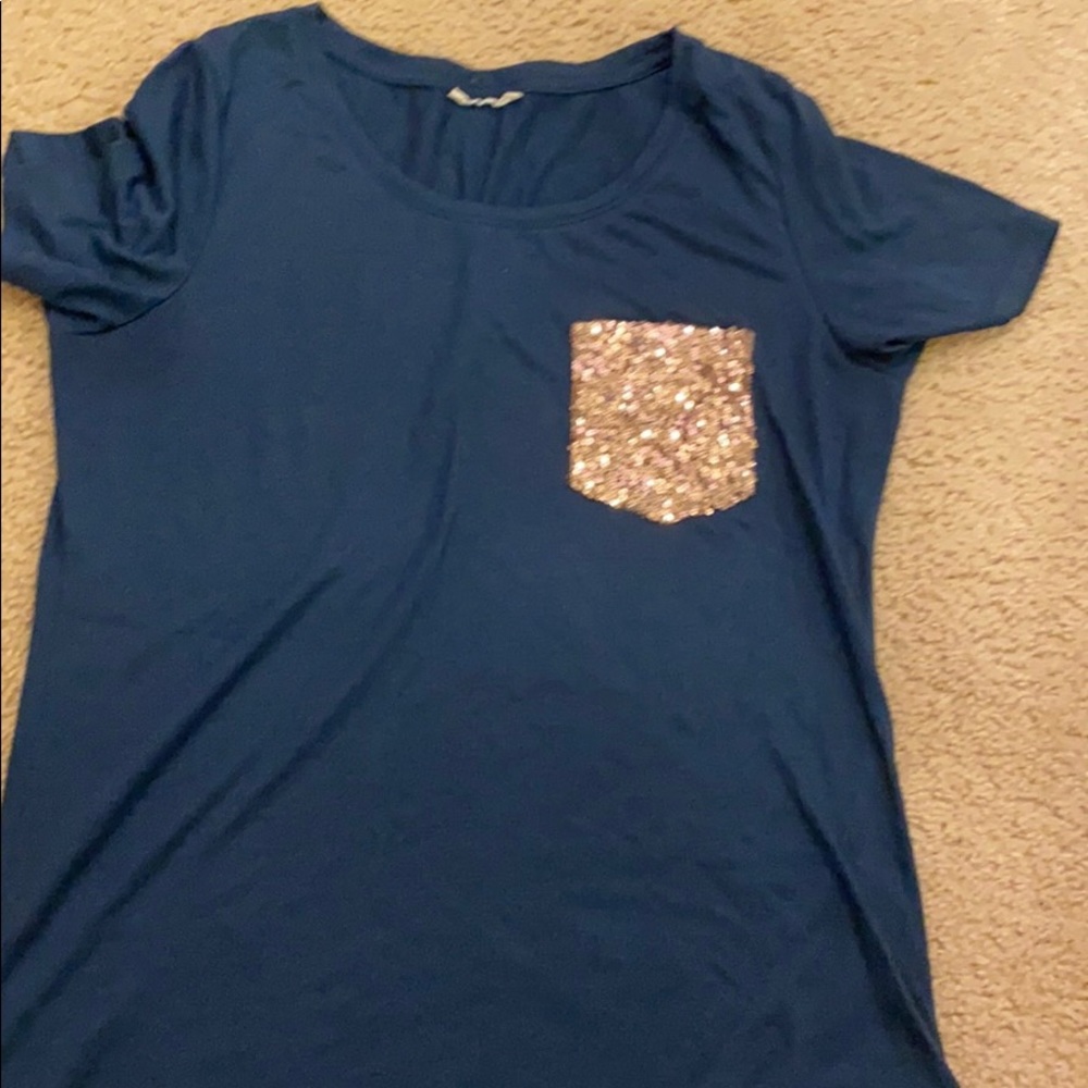 Navy shirt